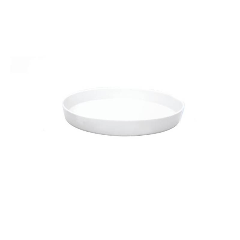 Grand Buffet plato ovalado de porcelana blanca 34x15 cm