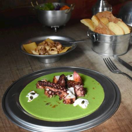 Fuente de aluminio 26 cm