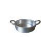 Casserole basse avec 2 poignées en aluminium cm 18