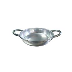 Plat de service à 2 poignées en aluminium 22 cm