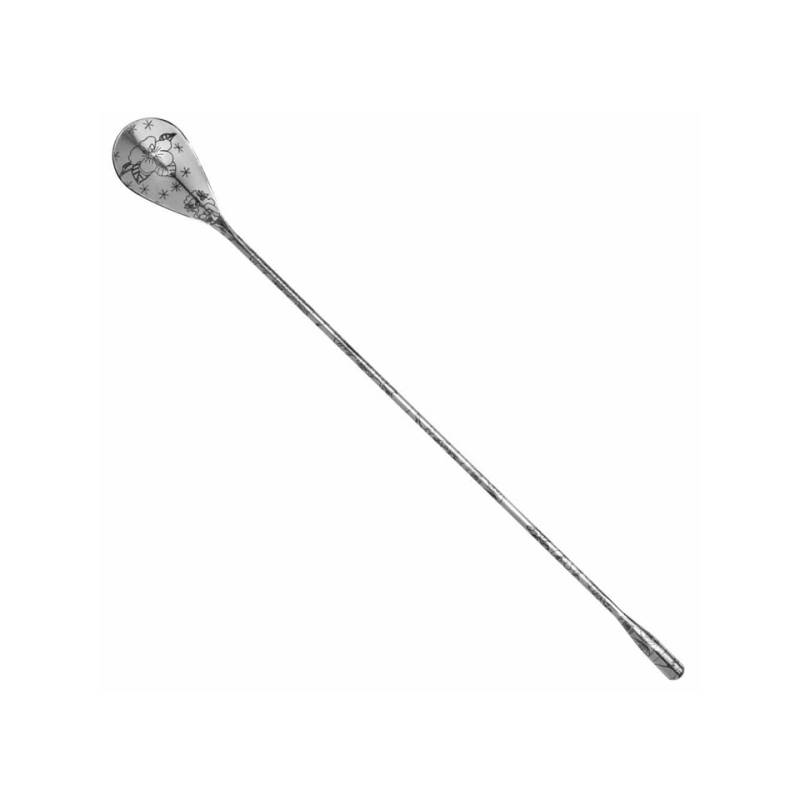 Cuchara de bar Tiki Urban acero inoxidable 30 cm