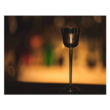 Jigger vaso de acero El Grial ml 50