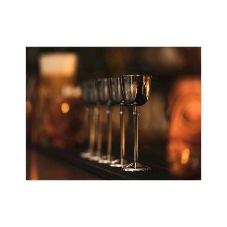 Jigger vaso de acero El Grial ml 50