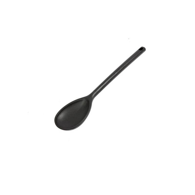 Cuchara de cocina de nylon negro 30 cm
