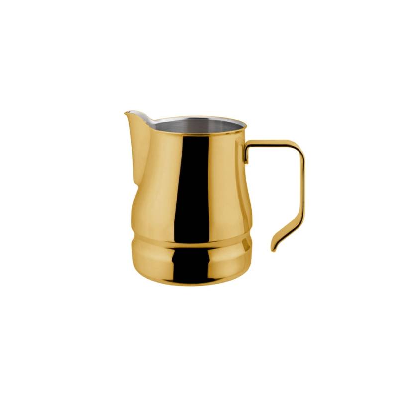 Pot à lait Evolution en acier inoxydable laqué or cl 50