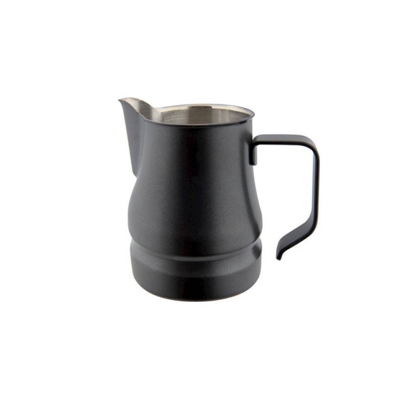 Jarra de leche Evolution de acero inoxidable negro mate cl 75