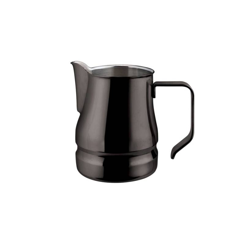 Pot à lait Evolution noir en acier inoxydable cl 50