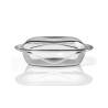 Lote de 2 platos Chef N' Table de vidrio templado 32x26 cm