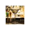Calabrese Urban Bar Copa de Martini en vidrio transparente cl 18