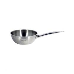 De Buyer Prim'appety casserole conique à induction à une poignée acier inoxydable 18 cm