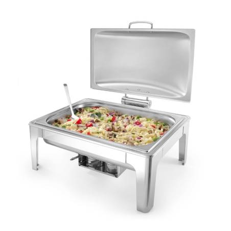 Calientaplatos de acero inoxidable gastronorm 1/1 lt 9