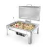 Chafing dish en acier inoxydable gastronorm 1/1 lt 9