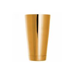 Coctelera boston estaño Ginza equilibrada acero dorado cl 75