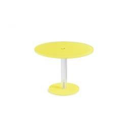 Contrahuella redonda Mealplak de Nacryl® amarillo 21 cm