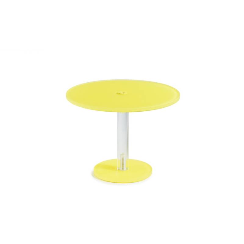 Contrahuella redonda Mealplak de Nacryl® amarillo 21 cm