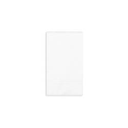 Serviette de toilette compostable en viscose et cellulose blanche 33x40 cm