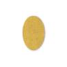 Sous-frite ovale en papier alimentaire naturel paille cm 17x25