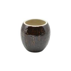 Tiki coconut mug en porcelaine brune cl 50