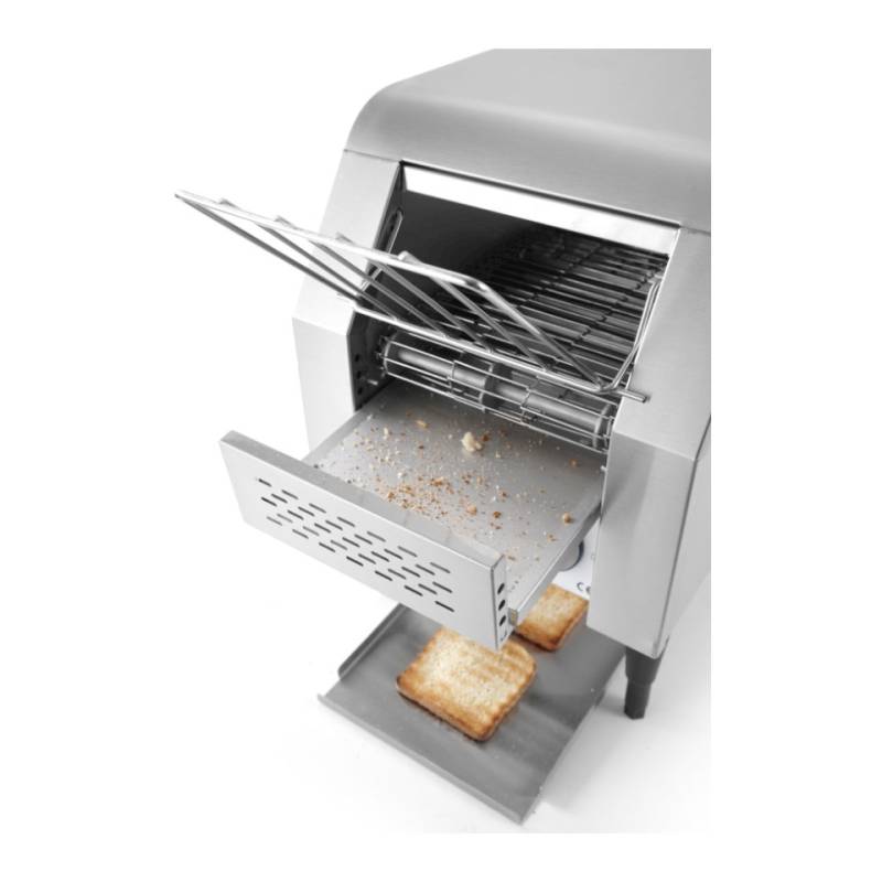Grille-pain à bande unique en acier inoxydable Hendi