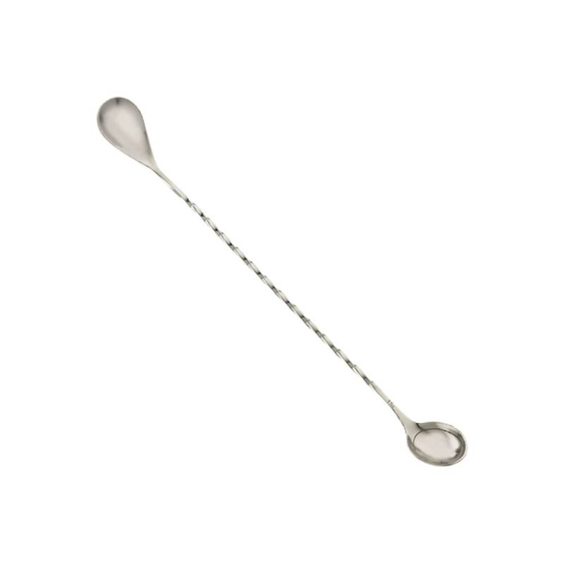 Cuchara doble de acero inoxidable cm 31