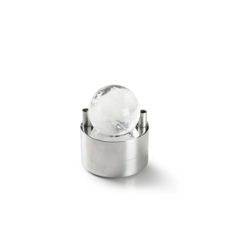 Prensa de hielo 100% Chef molde de hielo de aluminio de 8 cm