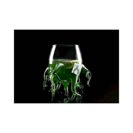 Alga 100% verre Chef en verre borosilicaté transparent et vert cl 25