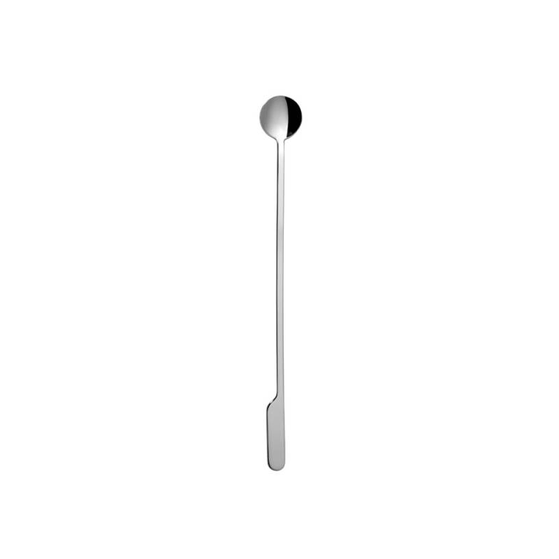 Cuchara de bar con agitador de acero inoxidable Lab cm 21,5