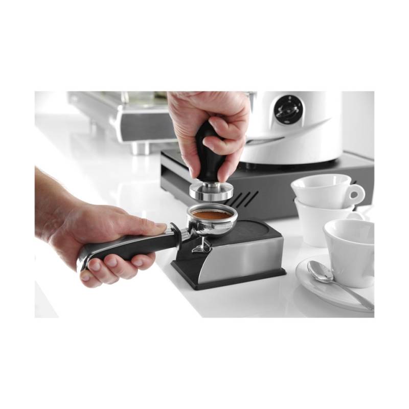 Hendi porte-groupe à café unique avec repose-pression en acier et silicone