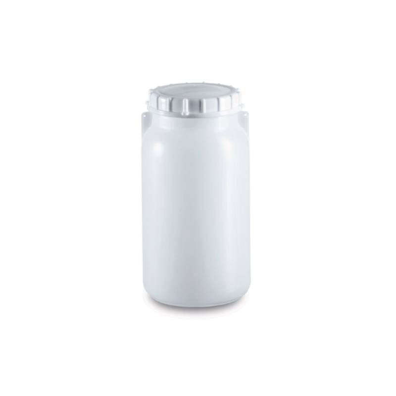 Lata para alimentos con tapón de rosca HDPE lt 5