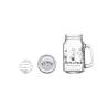 Tarro de cristal Kilner Milk & Shake con tapón de aluminio y muelle de acero cl 54