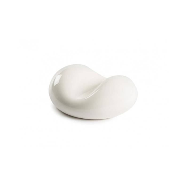 Plato Dune Taco 100% Chef de porcelana blanca pulida 17x7 cm