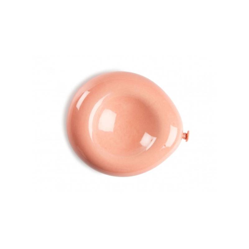 Globus XL Plato 100% Chef de porcelana rosa 23x20x7 cm