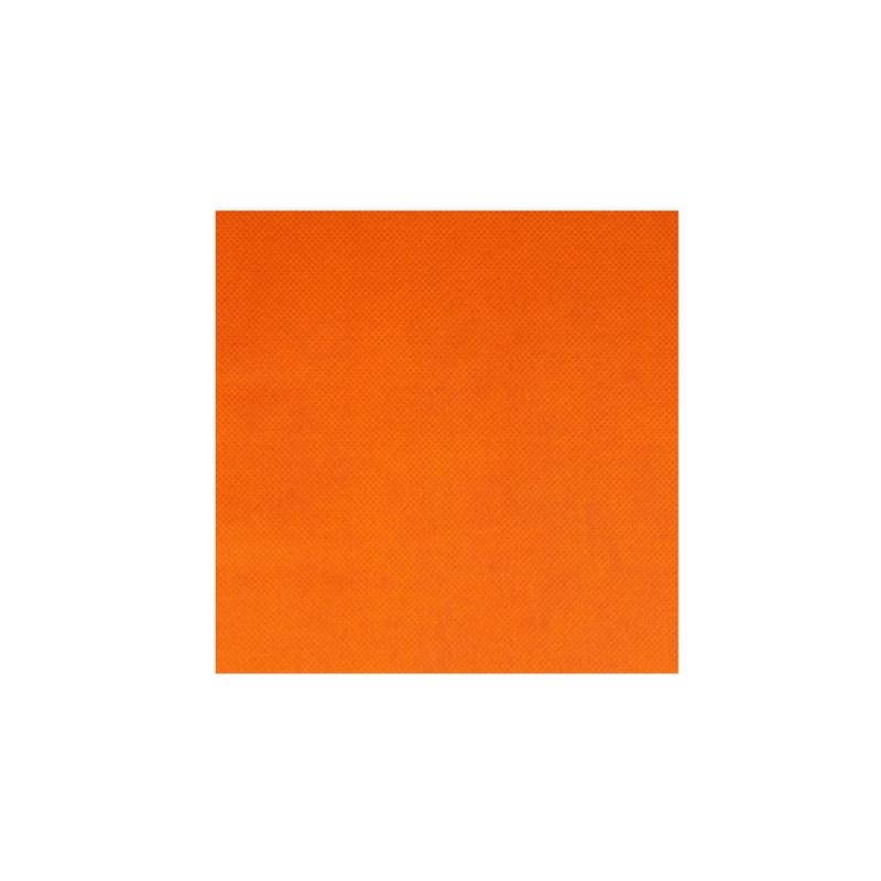 Rouleau de nappe prédécoupée en spunbond orange 50.4x1.2 m