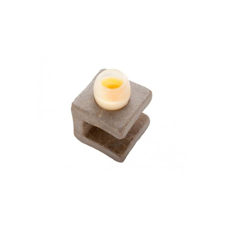 100% Huevera Chef en vidrio borosilicato esmerilado cl 6,5