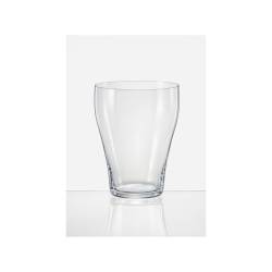 Verre d'eau gazeuse soufflé à la machine Umana Rona cl 43