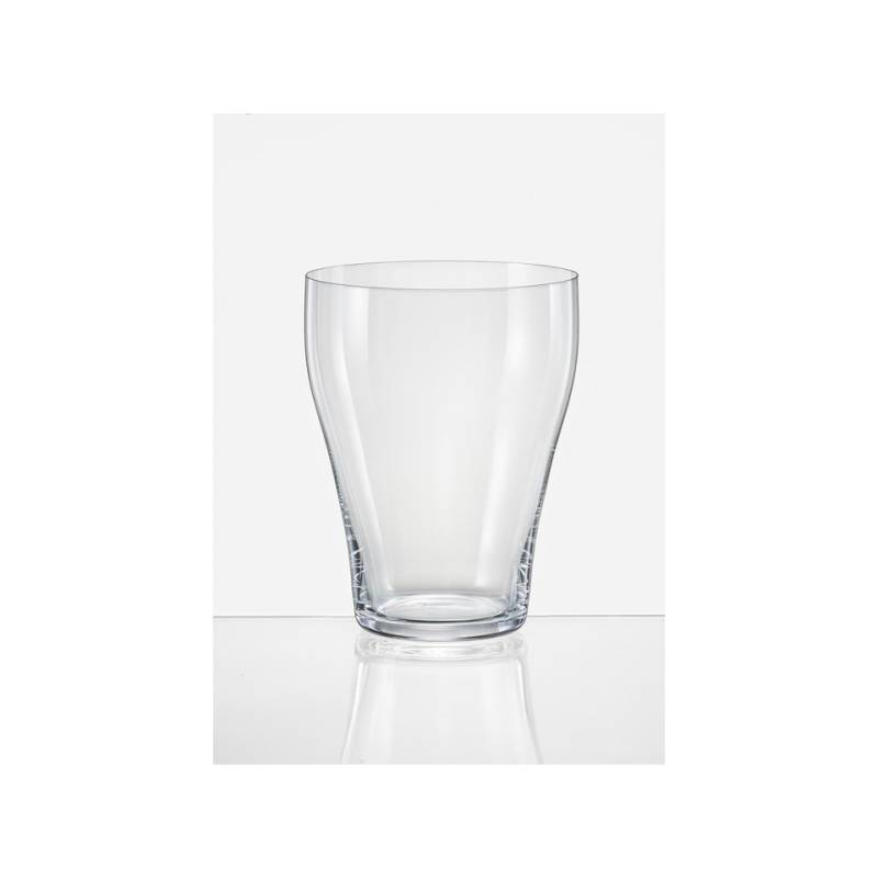 Verre d'eau gazeuse soufflé à la machine Umana Rona cl 43