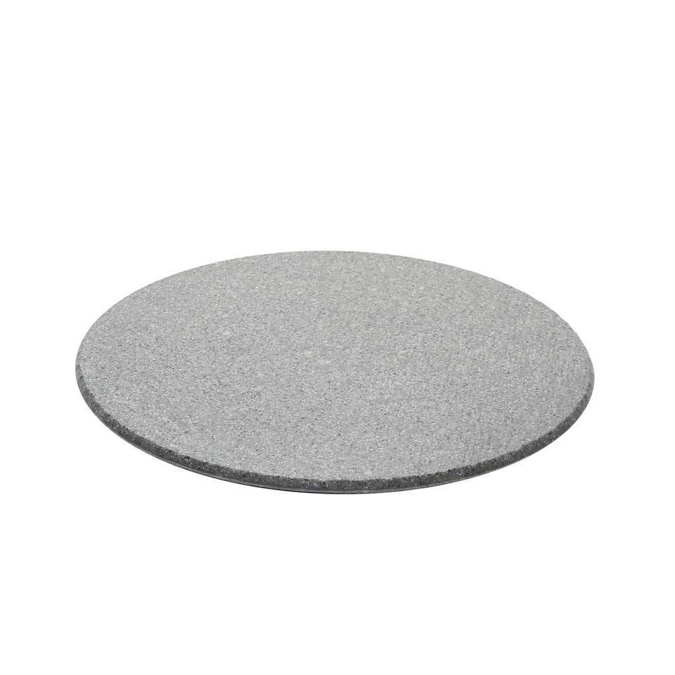 Bandeja redonda melamina granito cm 40