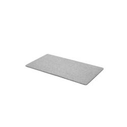 Plateau rectangulaire en mélamine granitée 32x17 cm