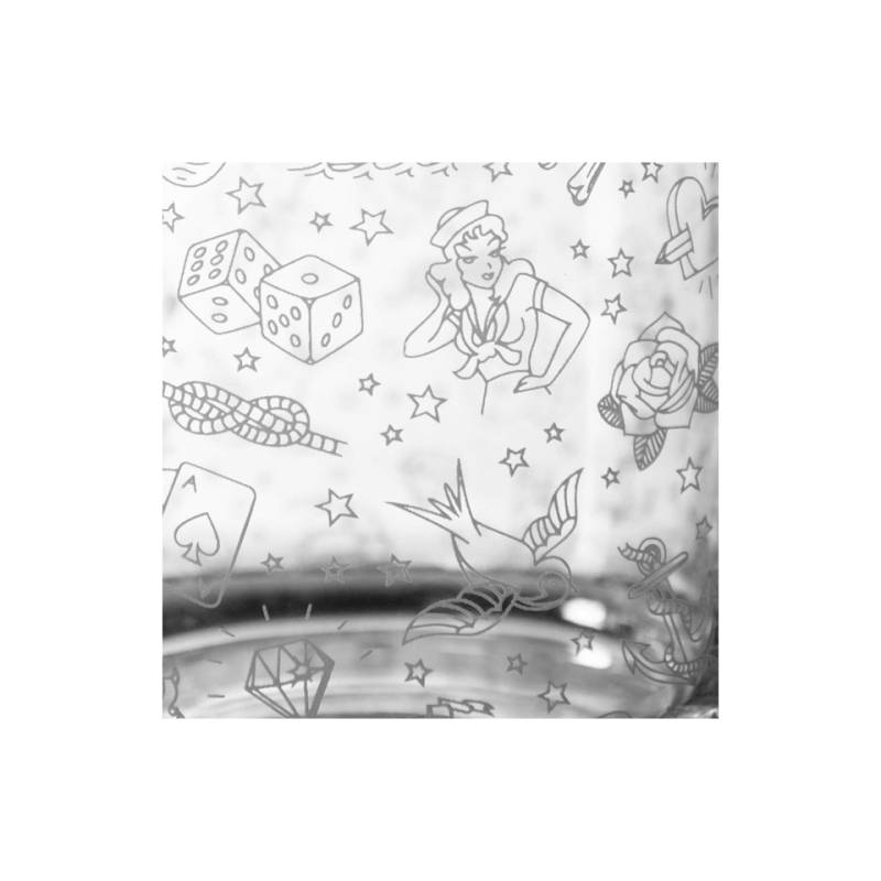 Verre à mélange Tattoo Urban Bar verre cl 82