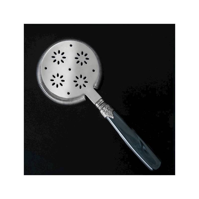 Crépine Raccord intérieur acier inoxydable avec poignée en acrylique 9 cm