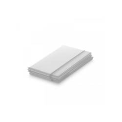 Servilleta de celulosa blanca de 1 capa Duni 33x32 cm