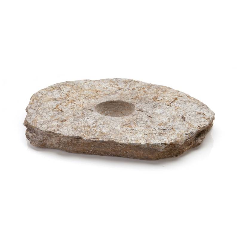 Meteorite 100% Chef assiette en pierre cm 21x17x2