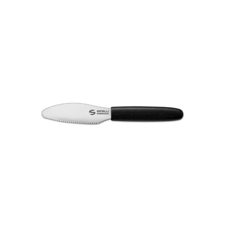 Sanelli Ambrogio espátula cuchillo de acero inoxidable con mango de nylon cm 10