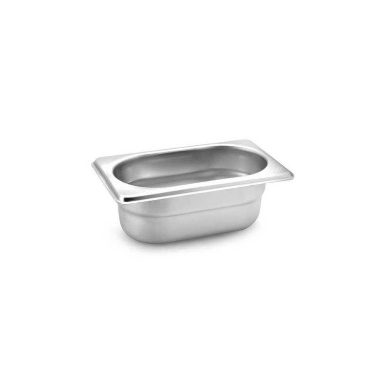 Bac Gastronorm 1/1 en acier inoxydable cm 6,5