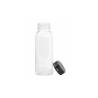 Botella pet transparente con tapón negro cl 25