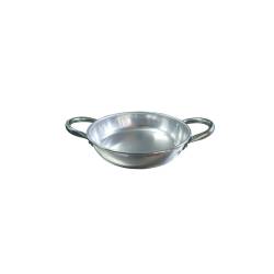 Plat de service en aluminium avec 2 poignées cm 16