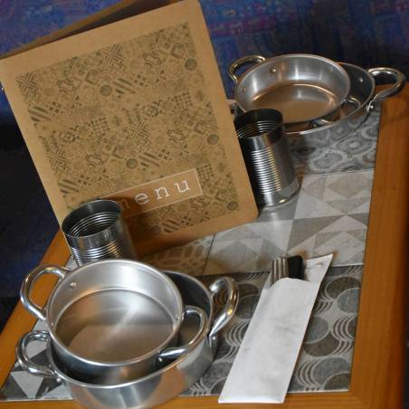 Sartén de aluminio con 2 asas cm 16