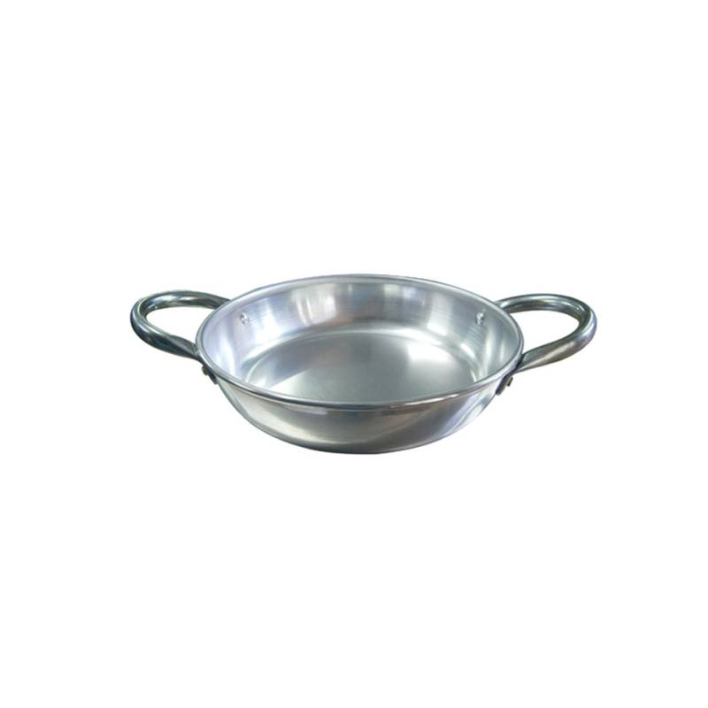 Plat de service à 2 poignées en aluminium 20 cm