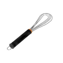 Fouet plat à 4 fils en acier inoxydable 27 cm