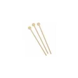 Long agitateur en bois naturel 15 cm